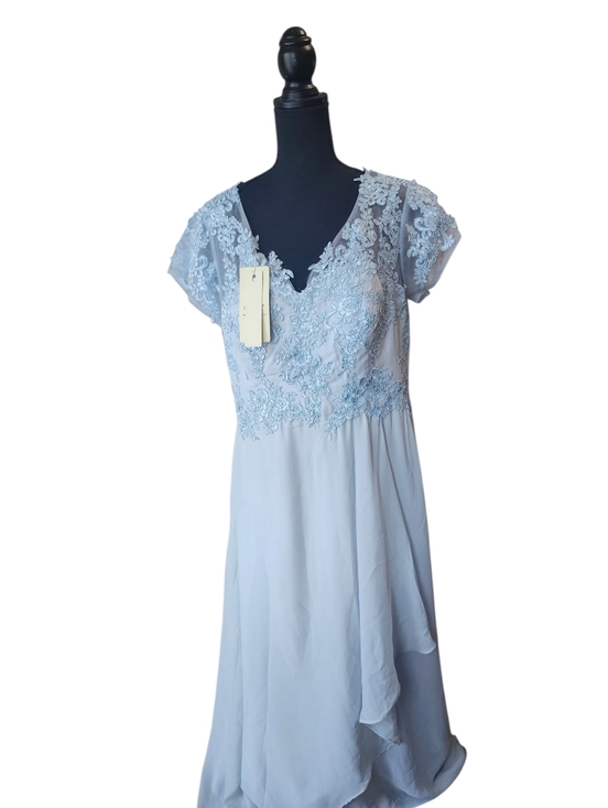 JAEDEN Dresses & Skirts - Women's JAEDEN Light Blue Maxi Dress